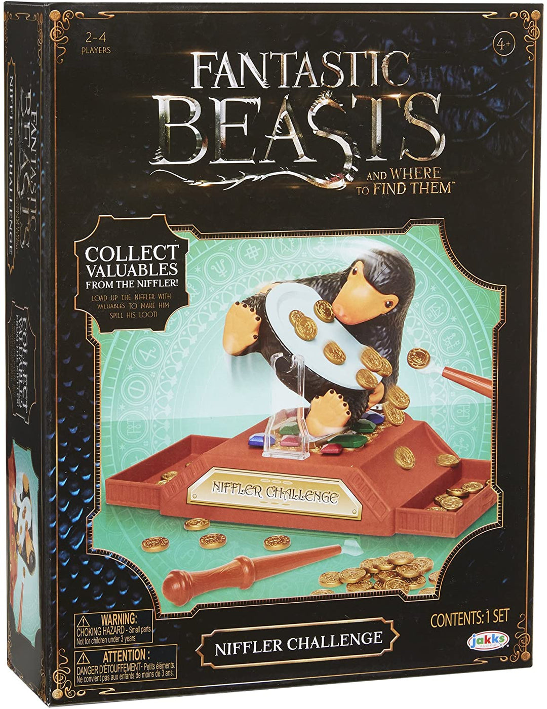 FANTASTIC BEASTS 39895-11L Wizarding World Niffler Challenge-Spiel, mehrfarbig, Einheitsgröße
