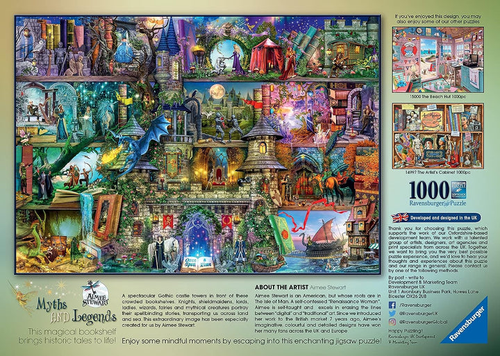 Aimee Stewart Myths & Legends 1000 Piece Jigsaw Puzzle