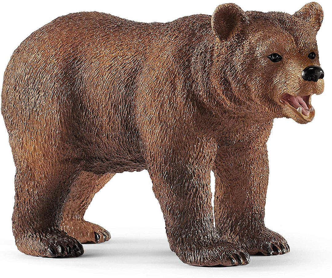 Schleich 42473 Wild Life Grizzly Bear Mother With Cub