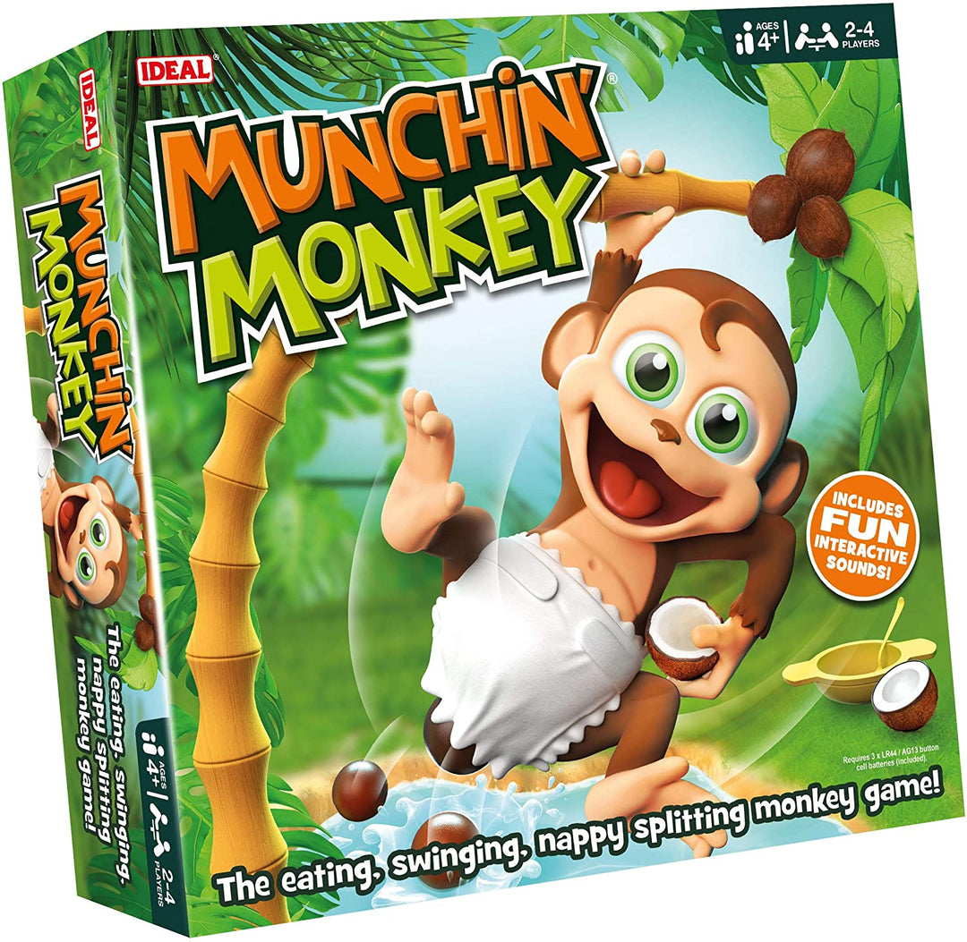 Ideal 10817 Munchin' Monkey Action Game