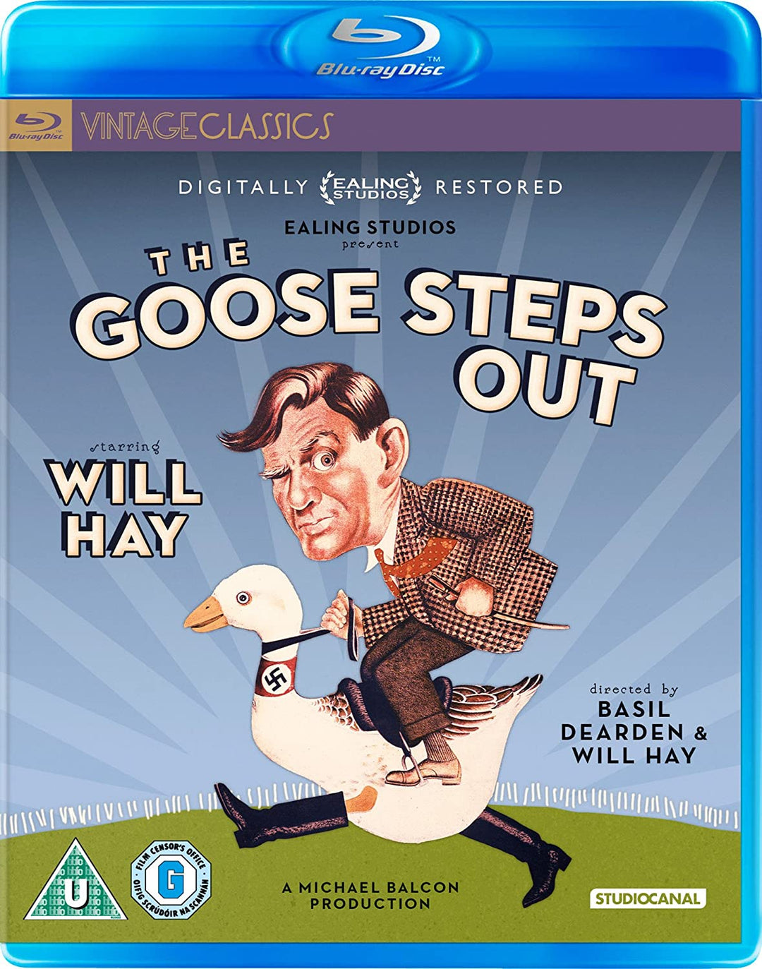 „The Goose Steps Out – 75th Anniversary Tally Restored“ [1942] – Komödie/Schwarzweiß [Blu-ray]