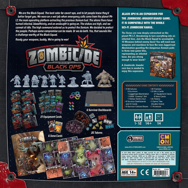 Zombicide Invader – Black Ops
