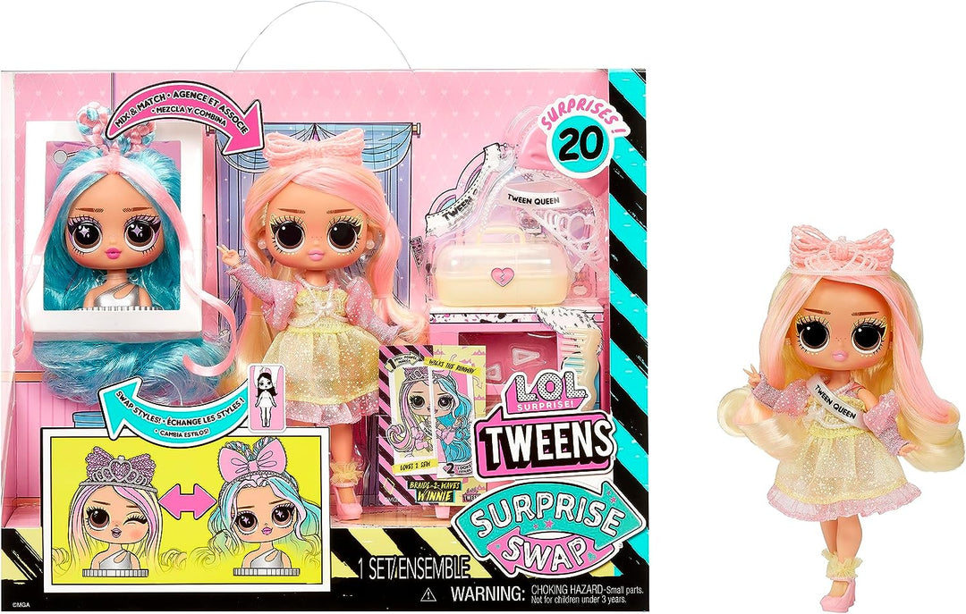 L.O.L. Surprise! Tweens Surprise Swap Fashion Doll - Braids-2-Waves Winnie