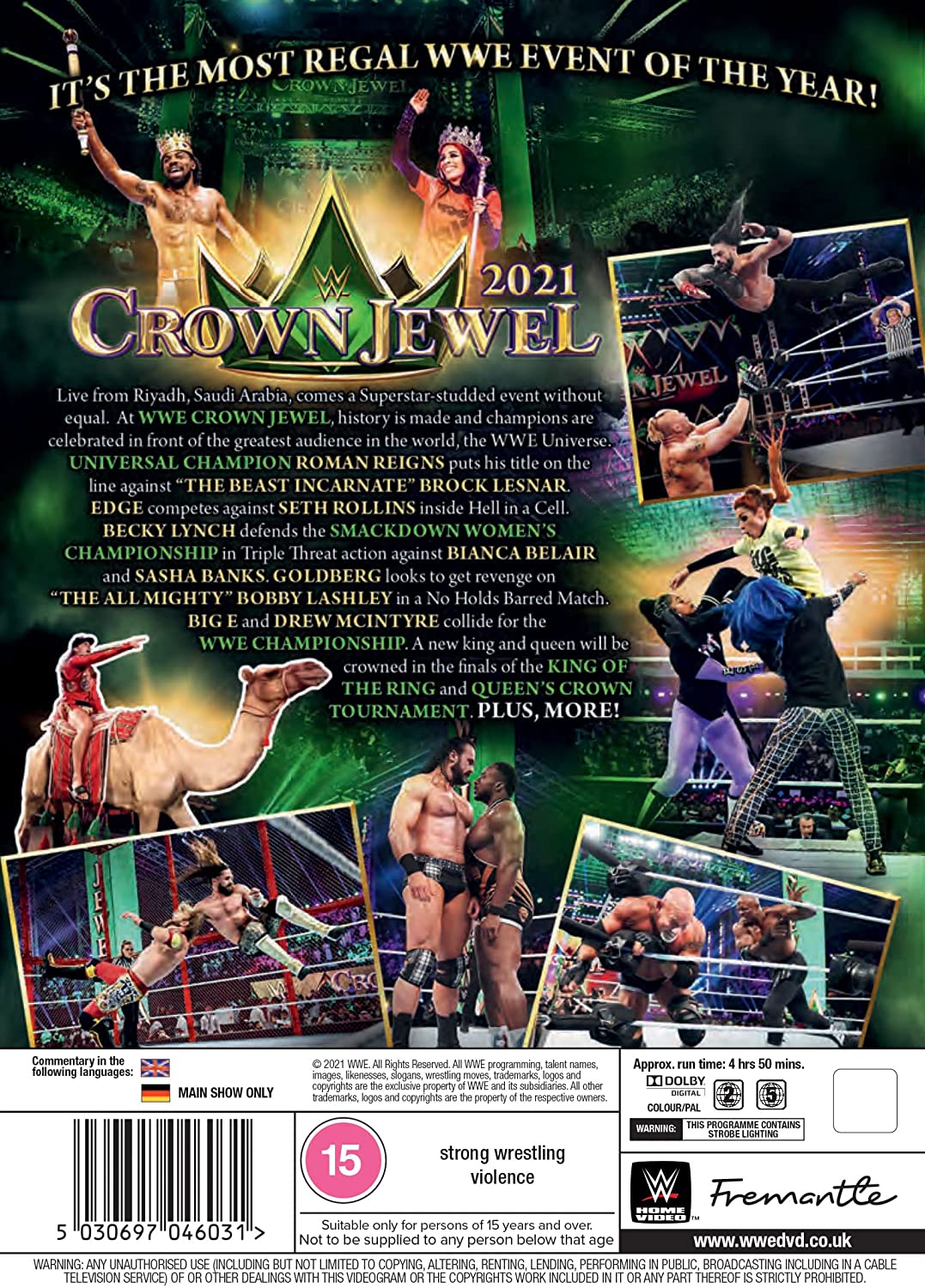 WWE: Kronjuwel 2021 [DVD] 2