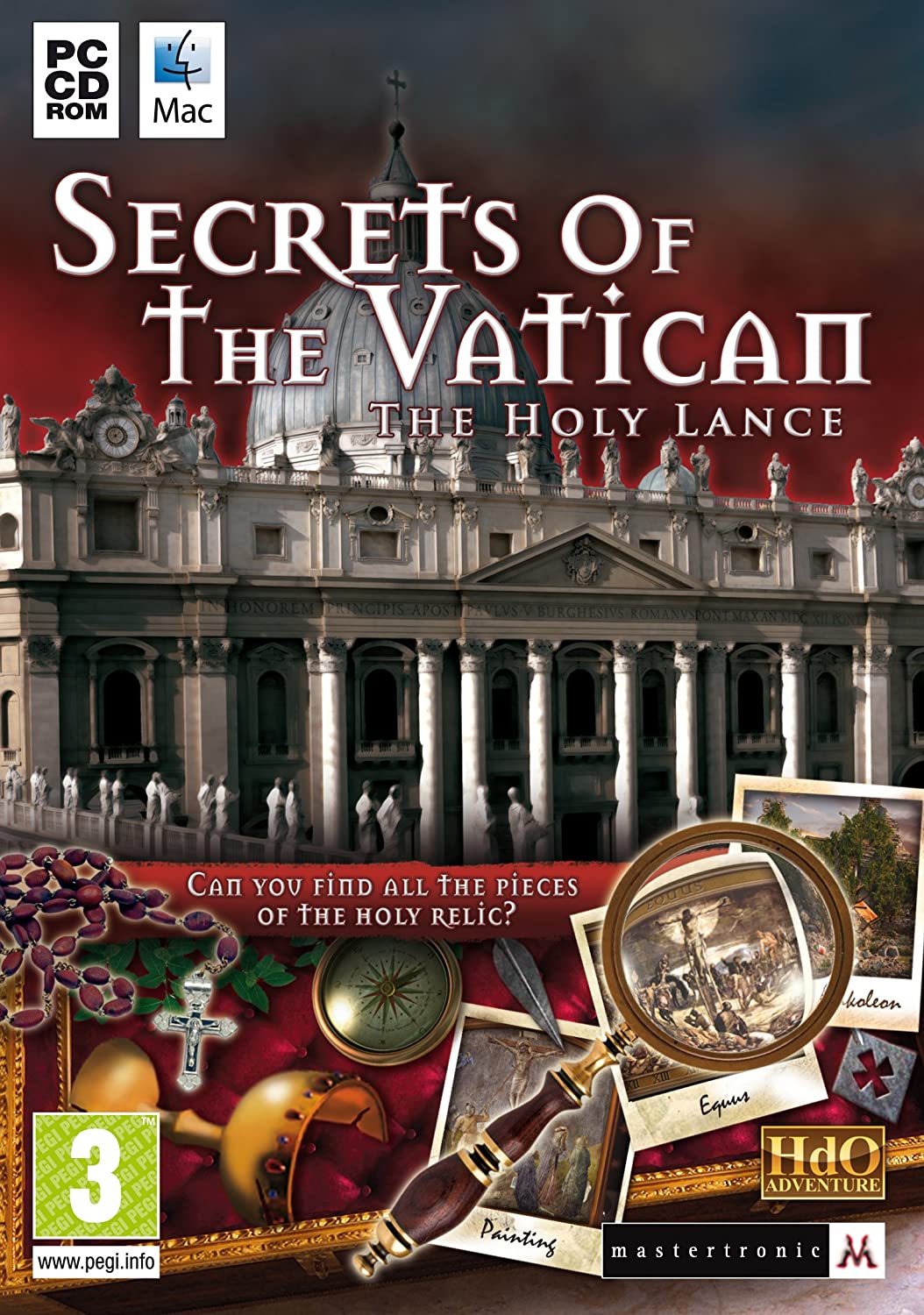 Geheimnisse des Vatikans: Die Heilige Lanze (PC/Mac-CD)