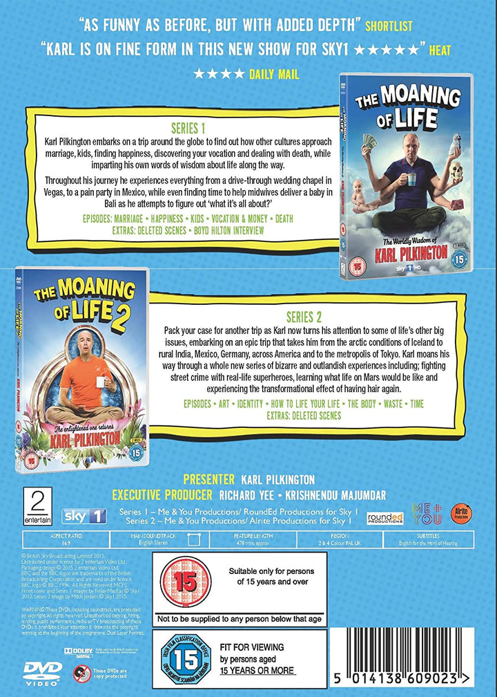 The Moaning of Life - Series 1-2 [2015] [DVD]