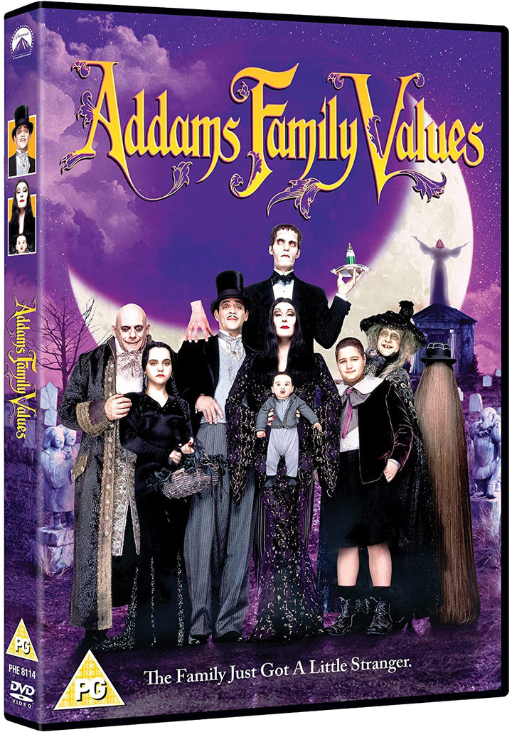 Addams Family Values ​​[1993] – Dunkle Komödie/Fantasy [DVD]