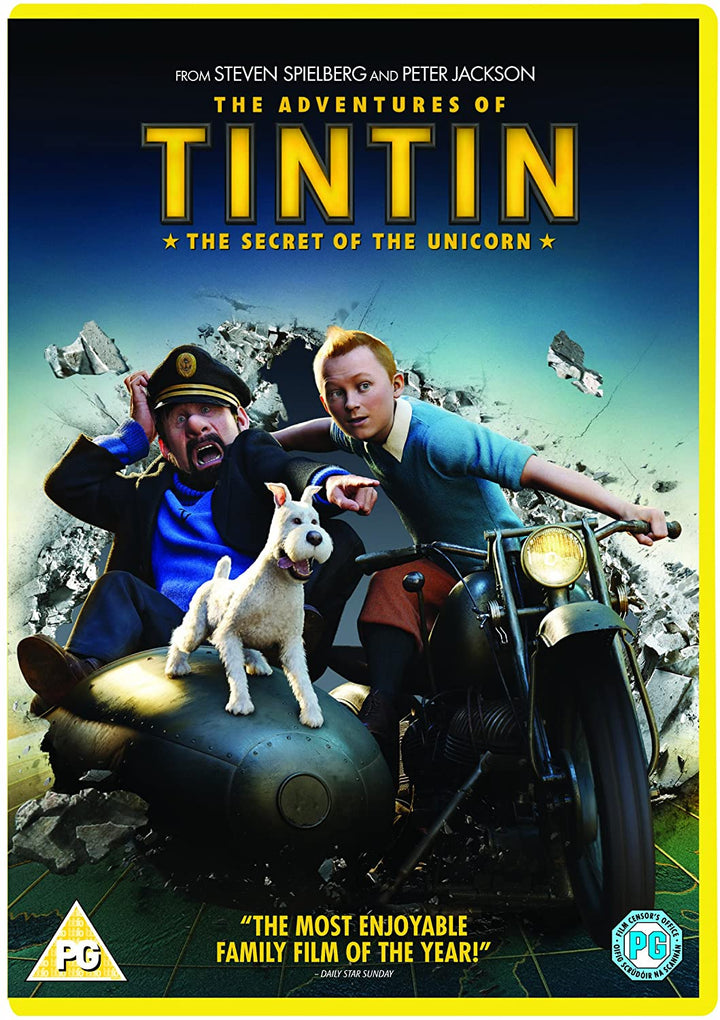 The Adventures of Tintin: The Secret Of The Unicorn - Adventure/Action [DVD]