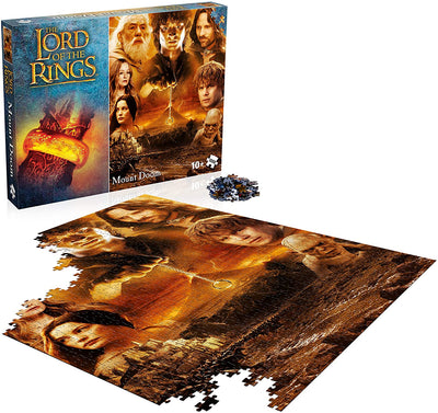 Lord of the Rings Mount Doom 1000 Piece Jigsaw Puzzle Game