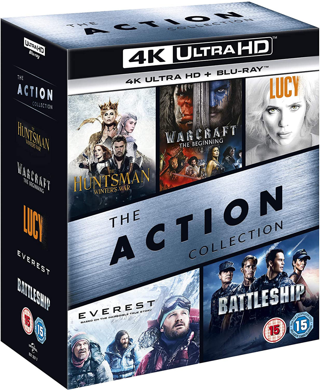 Cofanetto azione 4K (4K UHD+BD) [Blu-ray] [2017]