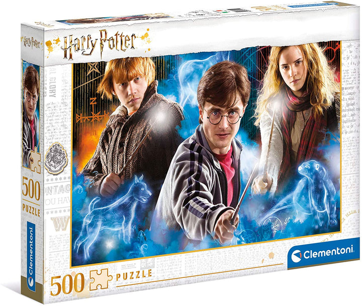 Clementoni 35082, Harry Potter Puzzle for Children and Adults, 500 pieces, Ages 10 Years Plus