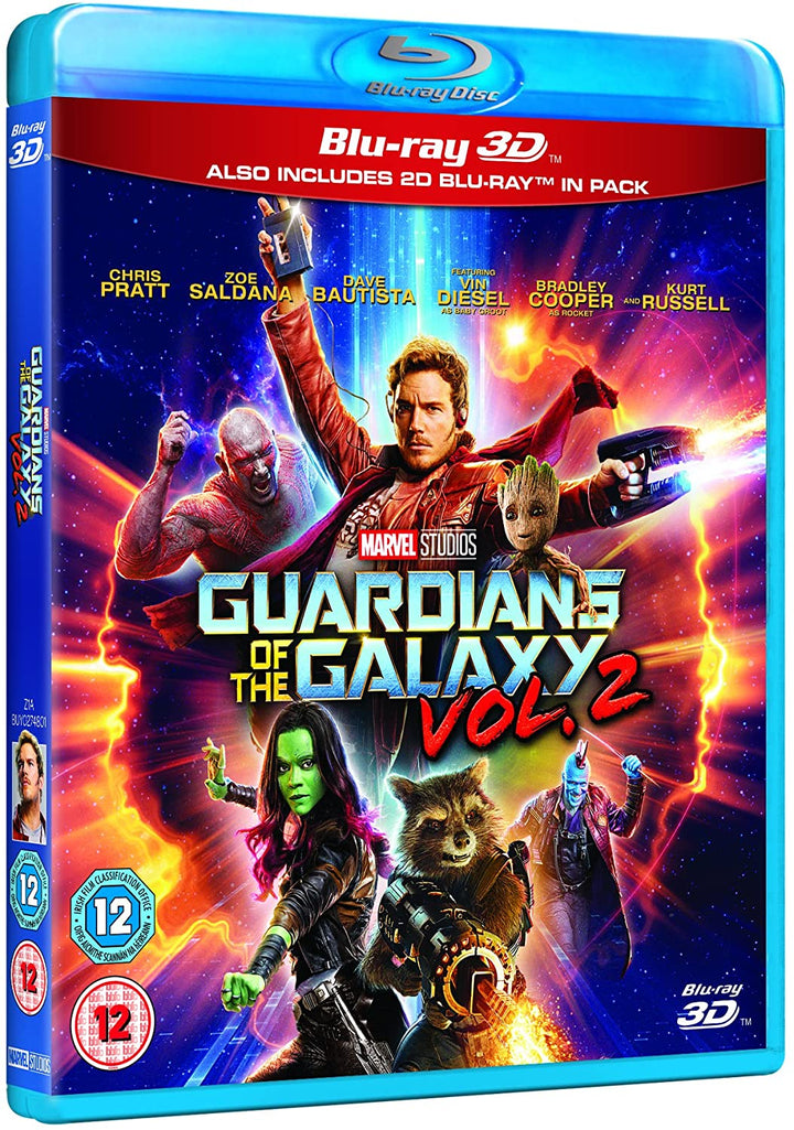 Marvel Studios Guardians of the Galaxy Vol. 2 – Action/Sci-Fi [Blu-ray]