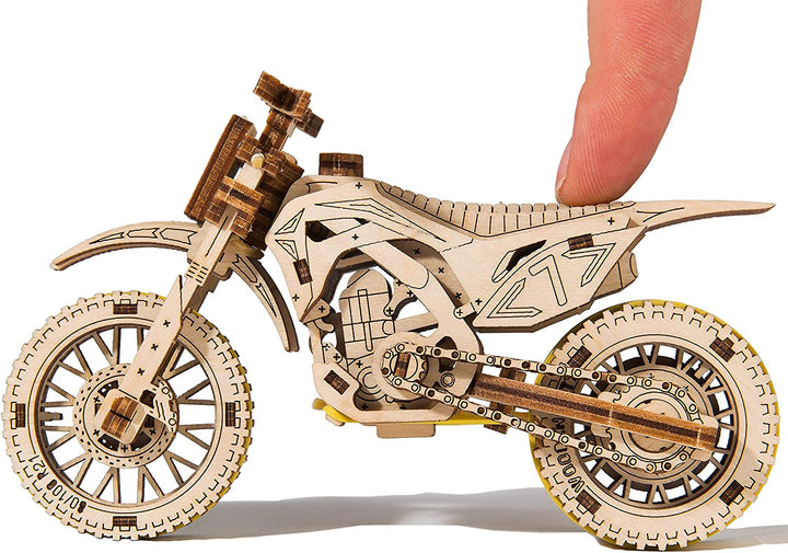 WoodenCity WR343 Wooden, Model, Motocycle, Wood