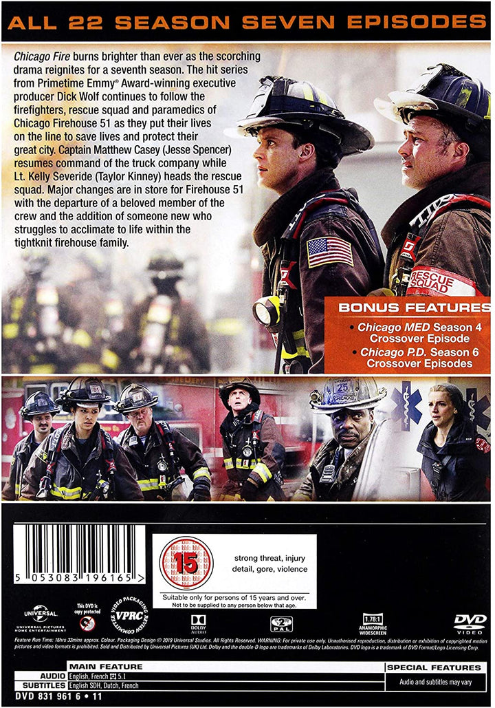 Chicago Fire Staffel 7 [DVD]