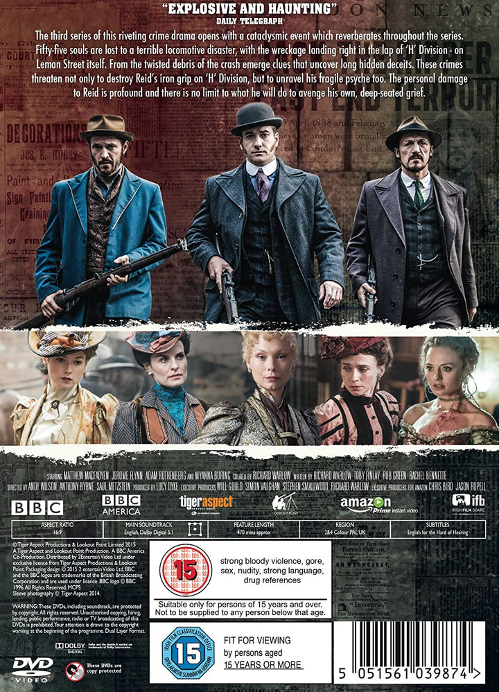 Ripper Street – Series 3 [DVD] [2015]