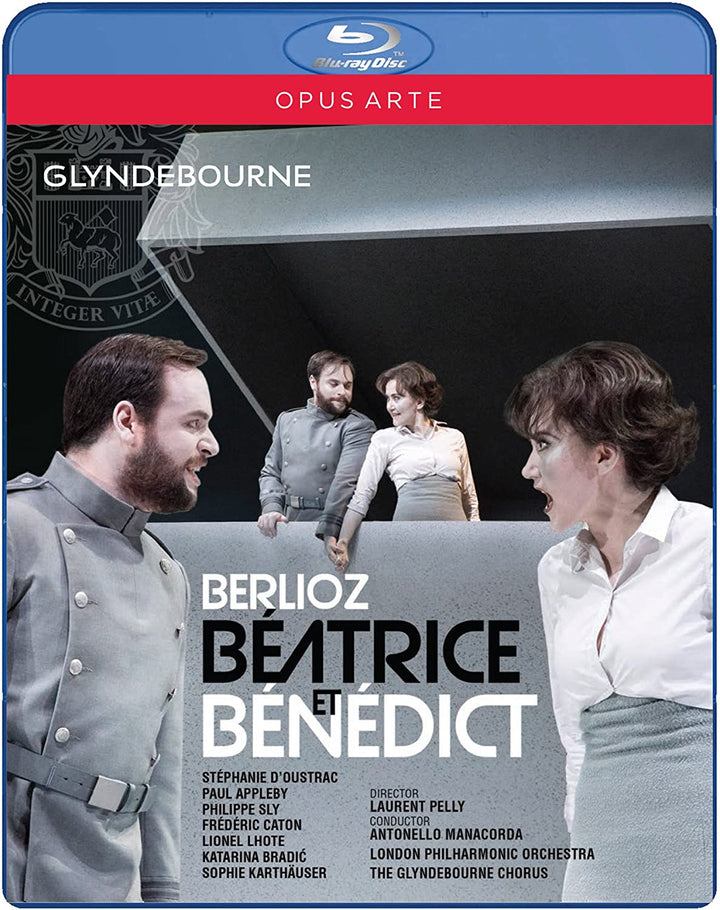 Berlioz: Béatrice et Bénédict [Stéphanie dOustrac; Paul Appleby; Philippe Sly; The Glyndebourne Chorus; Laurent Pelly] [Opus Arte: OABD7219D] [2017]  [Blu-ray]