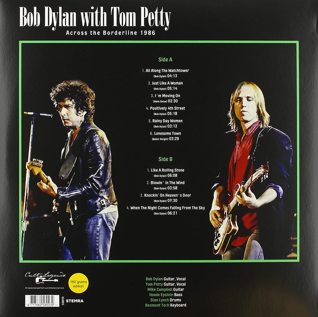 Bob Dylan Tom Petty – Across the Borderline 1986 [VINYL]