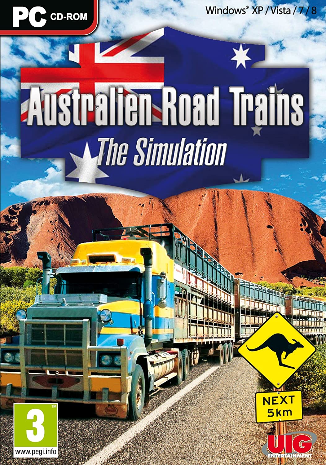 Australian Road Trains PC CD-ROM