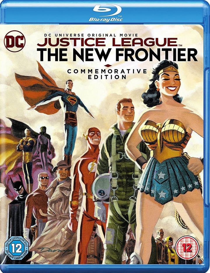 Justice League: The New Frontier [2008] [2017] [Region A & B & C] - Action/Superhero [Blu-ray]