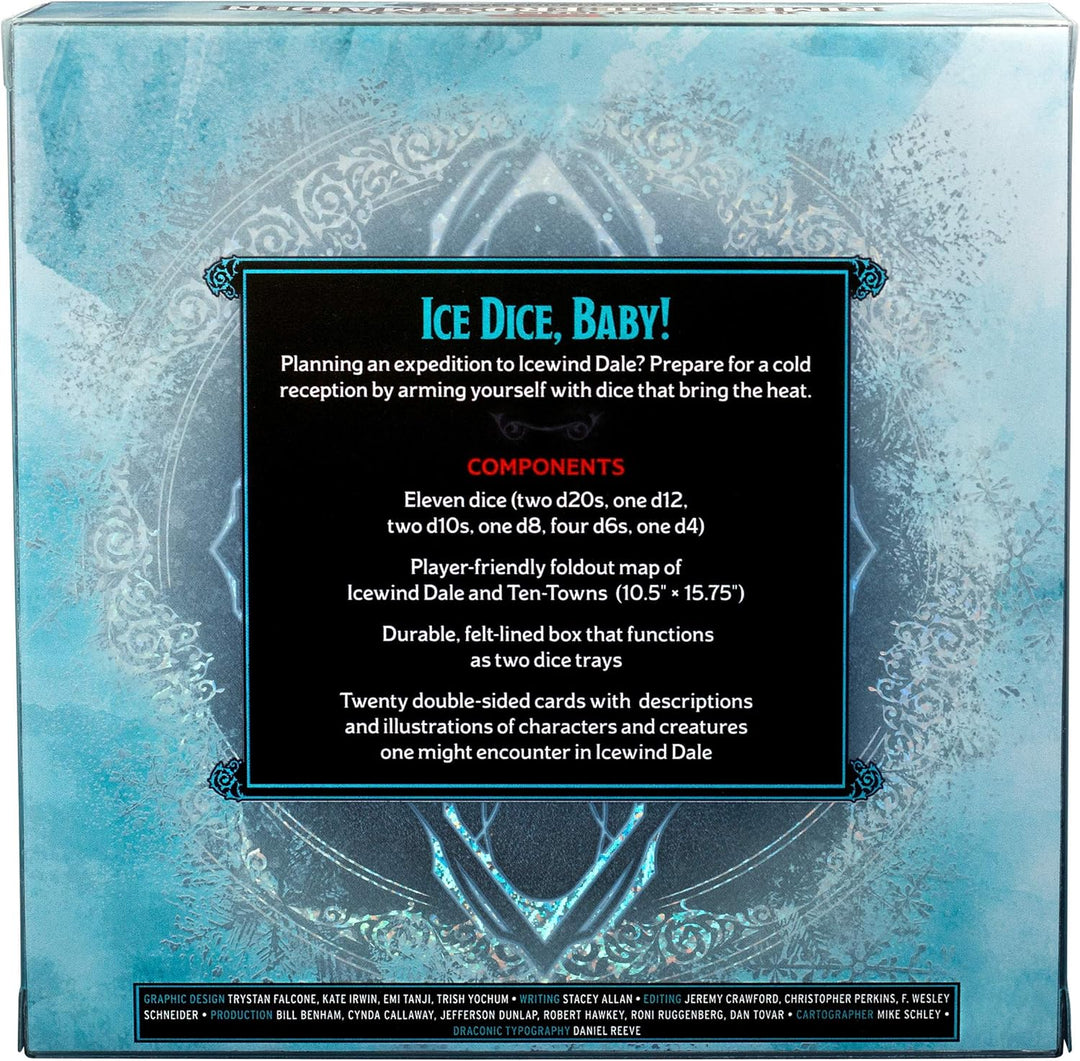 Dungeons &amp; Dragons Icewind Dale: Rime of the Frostmaiden Dice and Miscellany (D&amp;