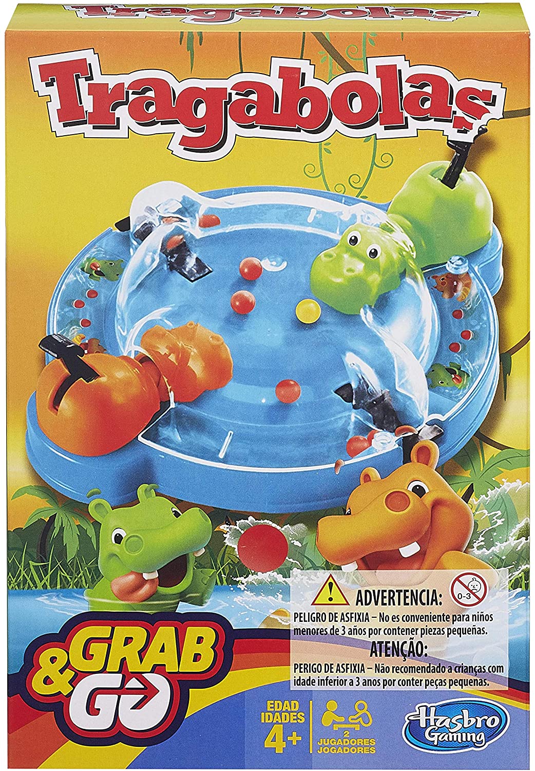 Hasbro Gaming Hungry Hungry Hippos. multicoloured