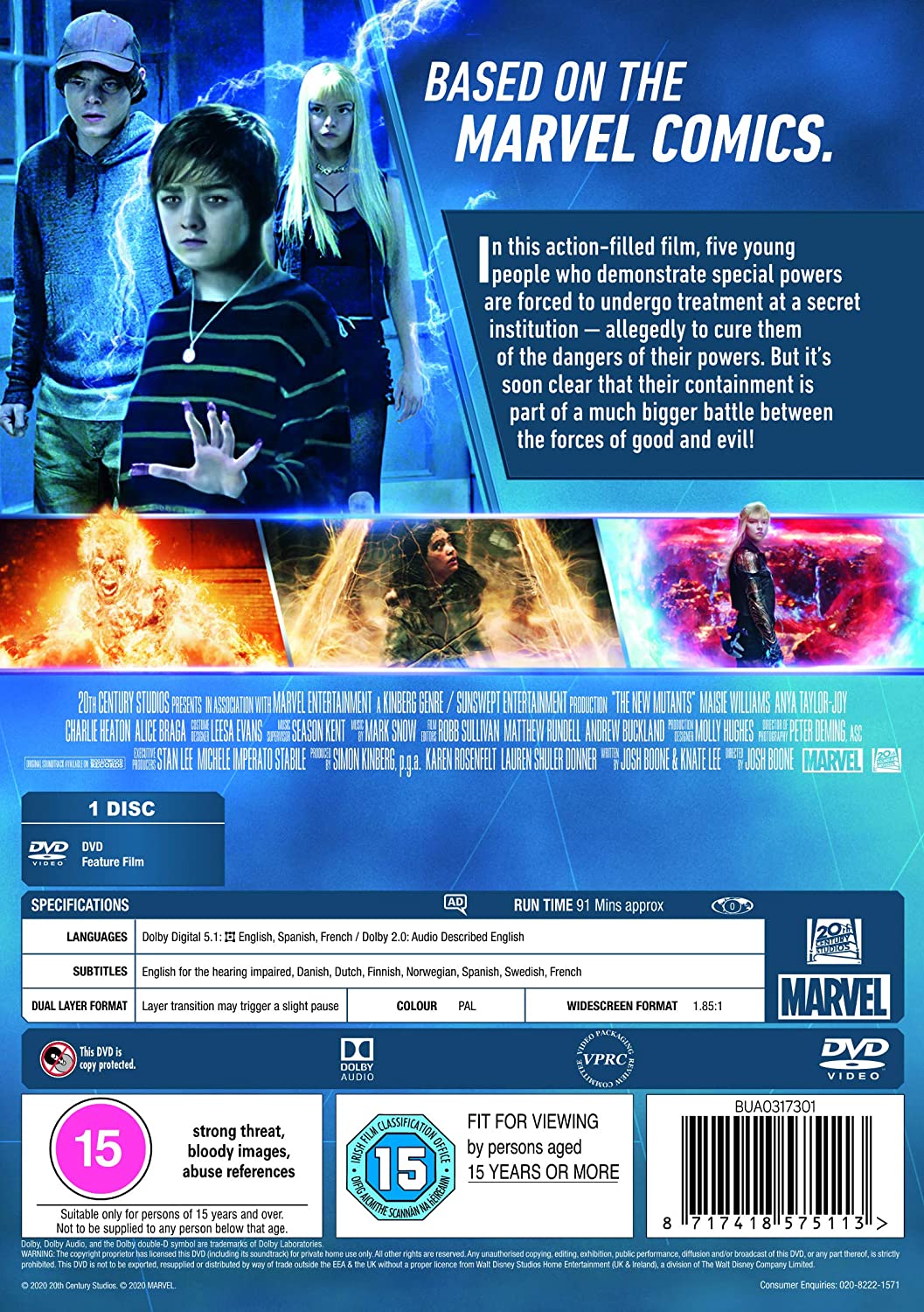 Die neuen Mutanten (2020) - DVD