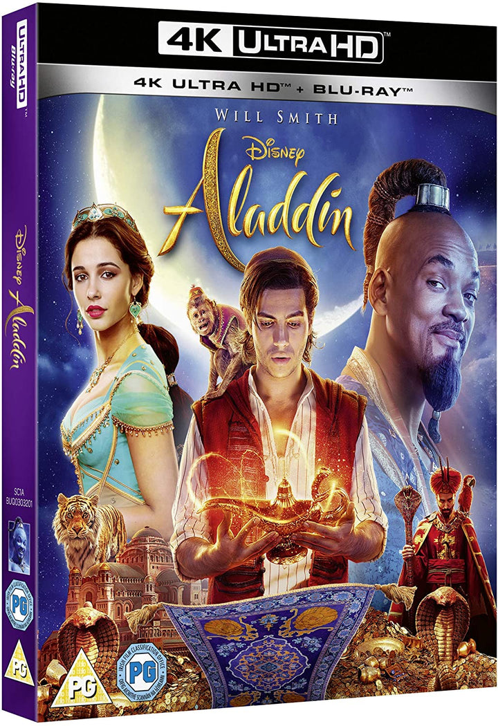 Aladdin (2019) - 4K Ultra HD + Blu-ray [Region Free] (Blu-ray)
