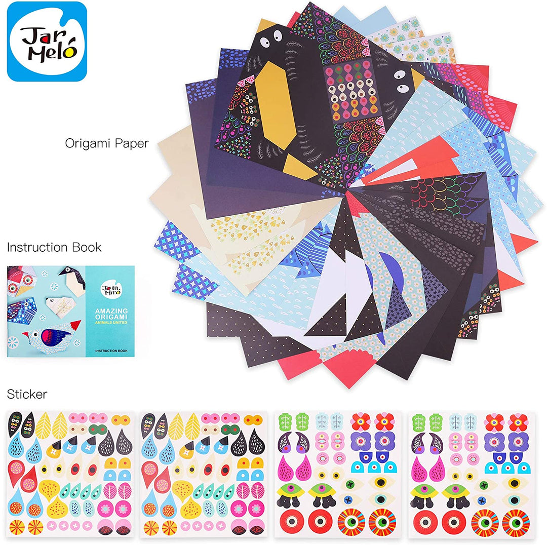 Vaso Melo 922 JA92798 EA Amazing Origami Series-Animal United, Multicolore