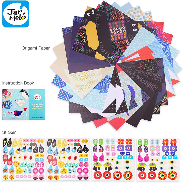 Vaso Melo 922 JA92798 EA Amazing Origami Series-Animal United, Multicolore