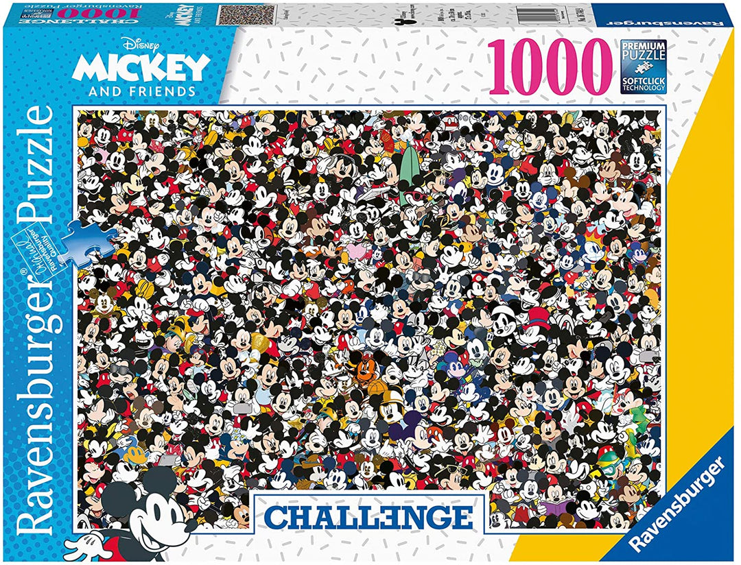 Ravensburger Puzzle 16744 Challenge-Puzzle Mickey 16744 Challenge-Puzzle 1000 Pi
