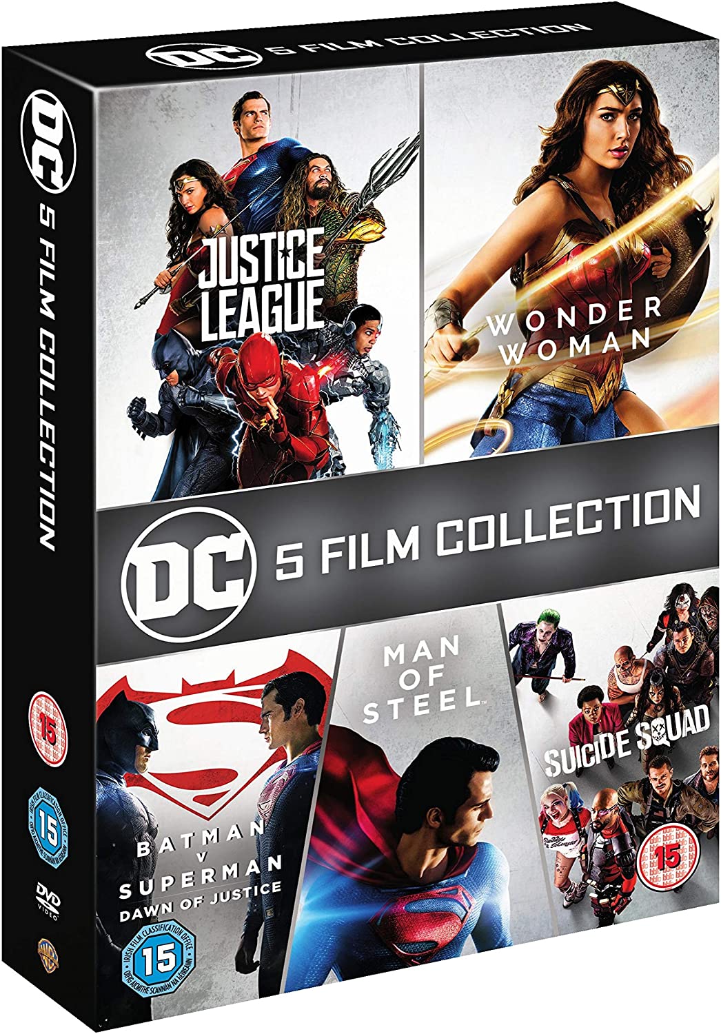 DC 5 Film Collection – Superheld/Fantasy [DVD]