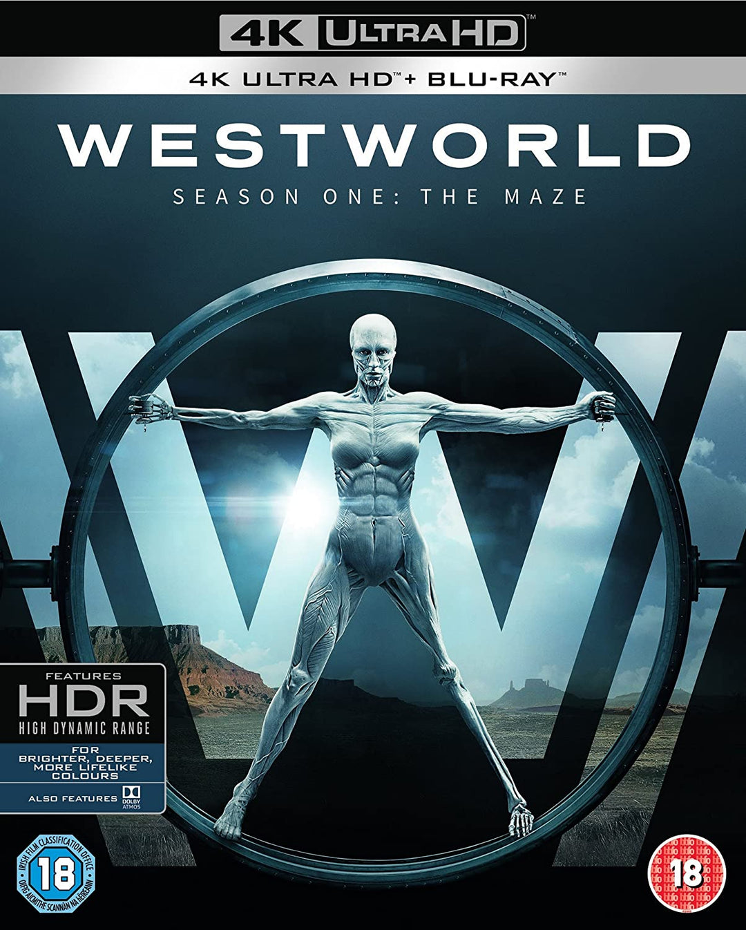 Westworld: Staffel 1 [4K Ultra HD] [2017] [Region Free] – Science-Fiction [Blu-ray]