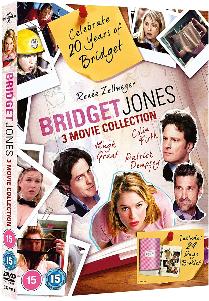 Bridget Jones 3 Movie Collection - 20 Years of Bridget [DVD] [2020]