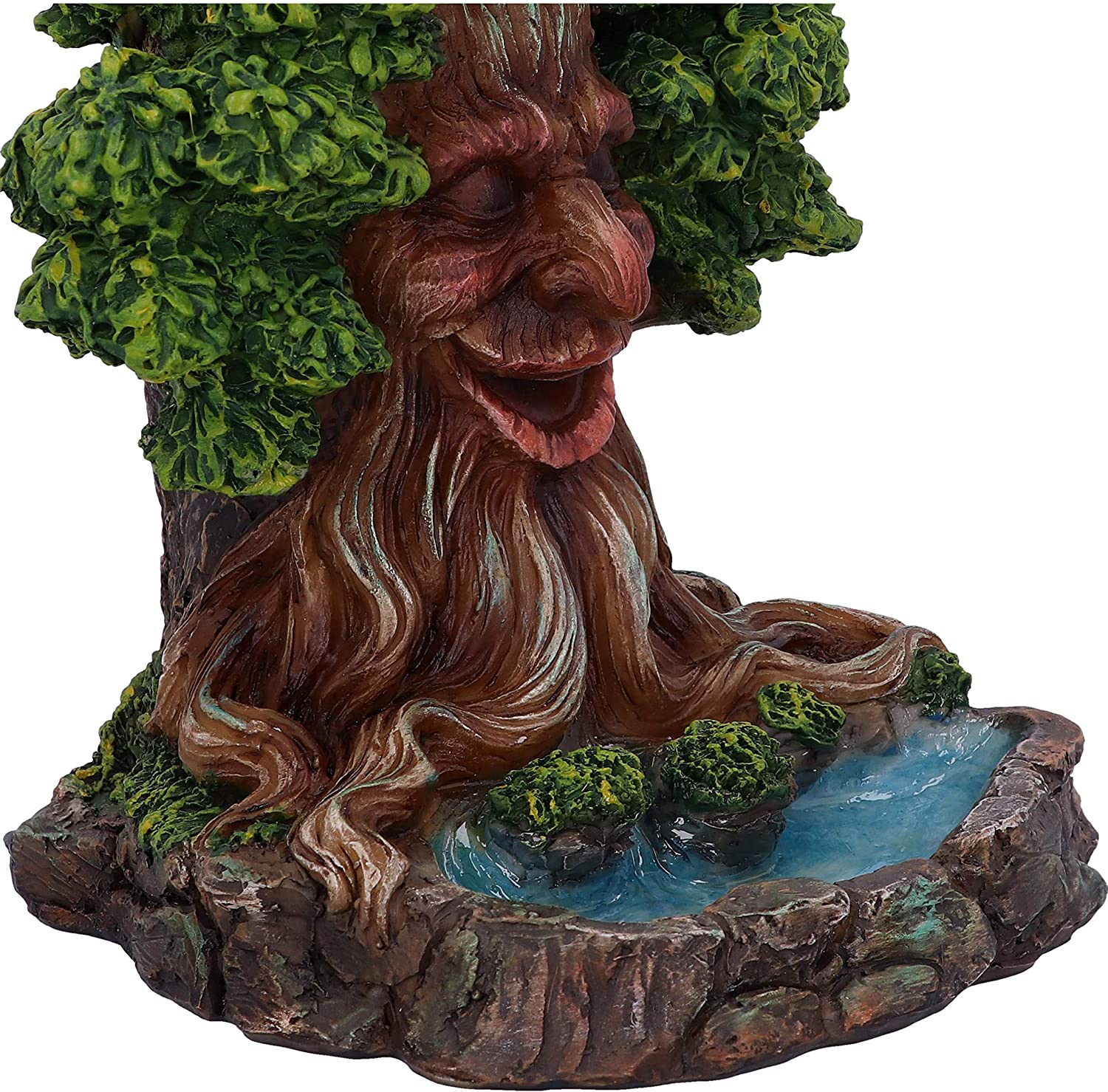 Nemesis Now Elder Ember Tree Spirit Green Man Rückfluss-Räuchergefäß 3