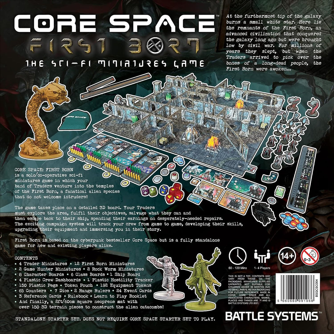 Battle Systems – Core Space First Born – Sci-Fi-Miniaturen-Brettspiel – Cyberpun