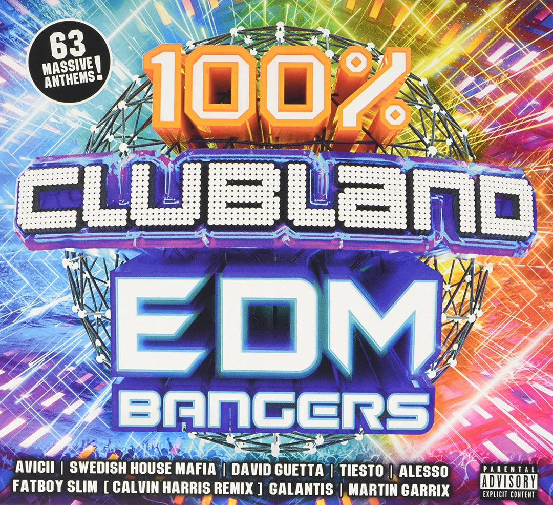 100 % EDM Bangers – [Audio-CD]