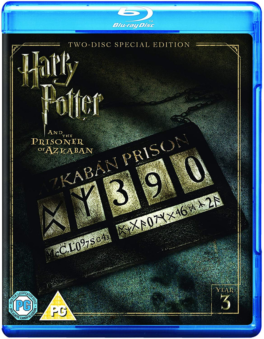 Harry Potter and the Prisoner of Azkaban [Year 3] [2016 Edition 2 Disk] [2004] [Region Free] - Fantasy/Family [Blu-ray]