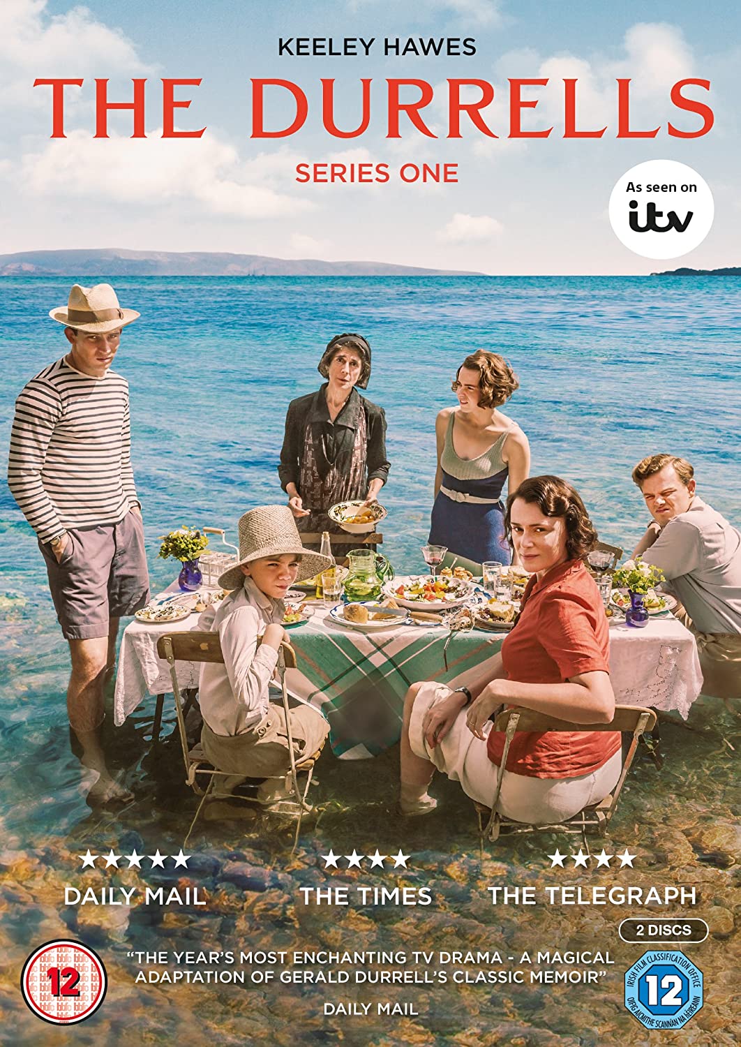 Die Durrells – Serie 1 – Komödie-Drama [DVD]