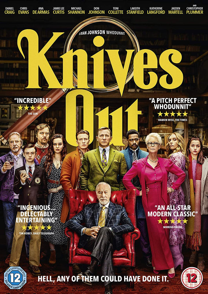 Knives Out – Mystery/Crime [DVD]