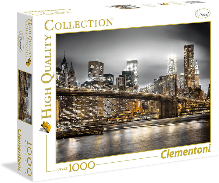Clementoni – 39366 – Sammlung – Skyline von New York – 1000 Teile