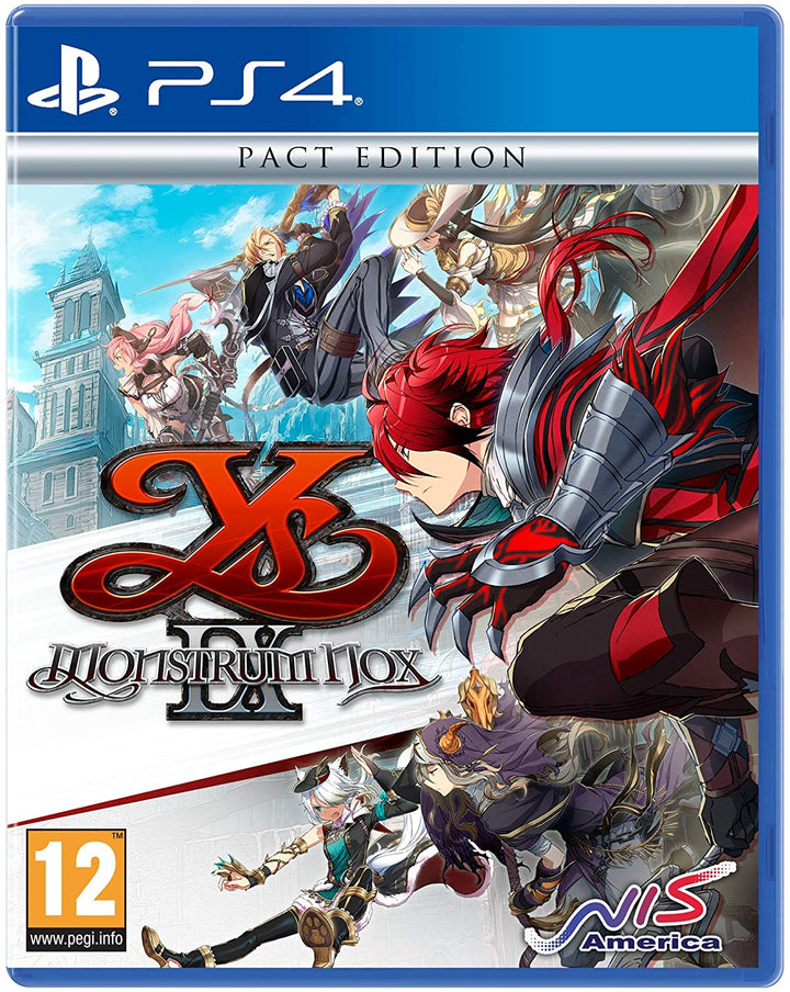 Ys Ix: Monstrum Nox Pact Edition – PlayStation 4 (PS4)