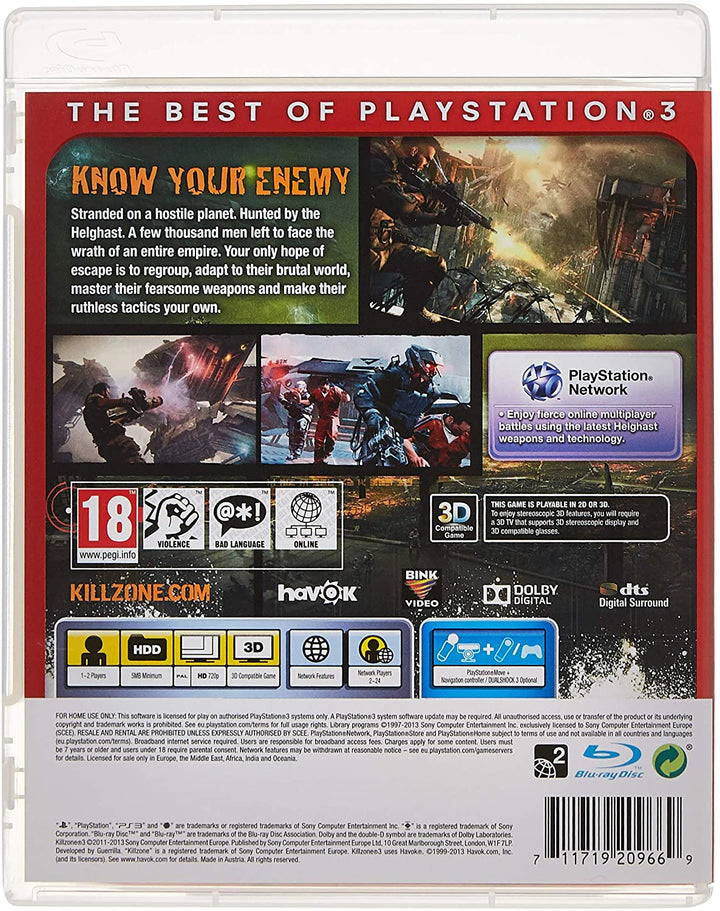 Killzone 3 (Essentials) (Titel gelöscht)/PS3