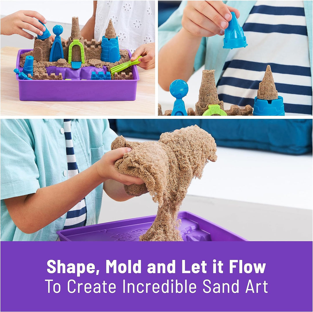 Kinetic Sand Deluxe Beach Castle Play Set