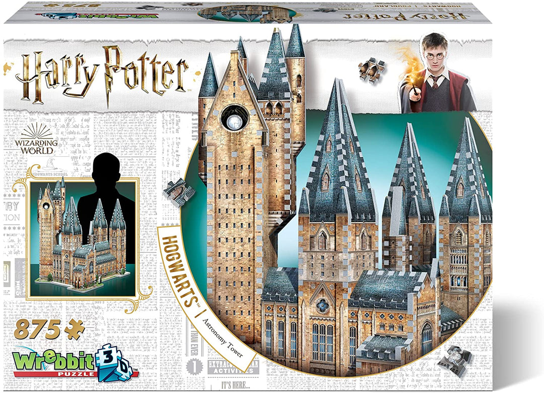 Wrebbit 3D Puzzle Harry Potter Hogwarts Astronomieturm Puzzle