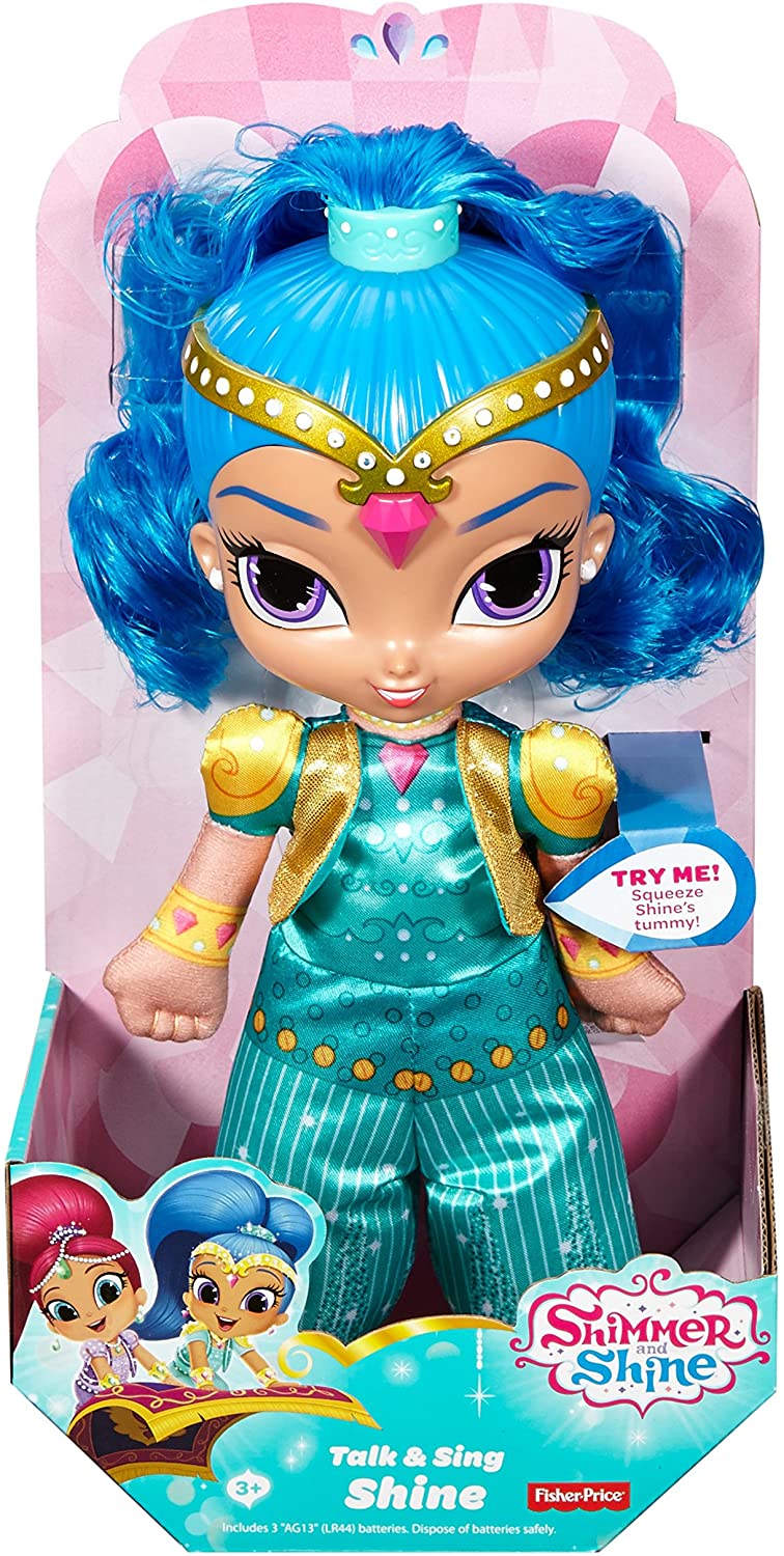 Shimmer and Shine DGM07 Talk &amp; Sing Puppe