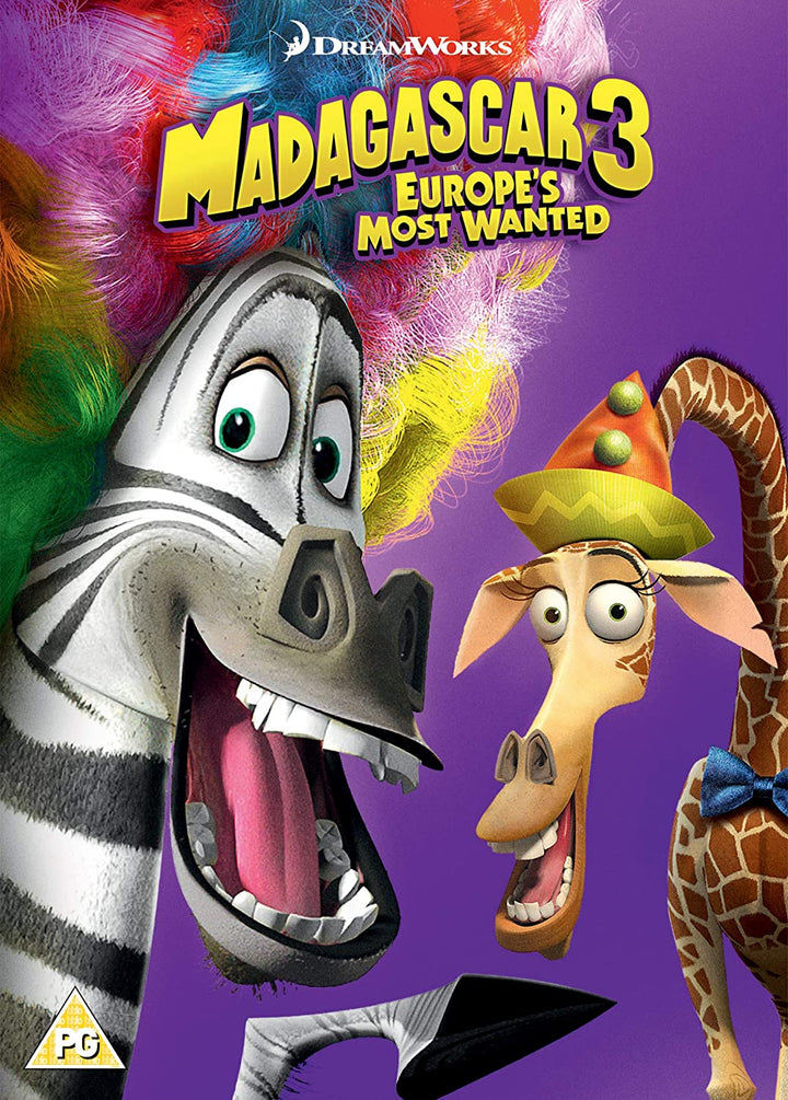 Madagascar 3: Europe's Most Wanted (2018 Artwork Refresh) - Animation [DVD]