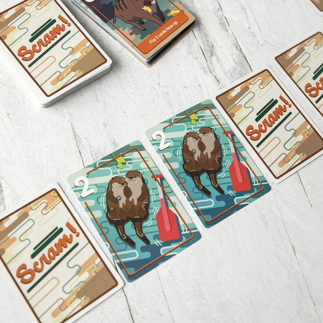 Scram! - A Terrific Card Game for Fast-Paced Fun! Great Card Game for Kids