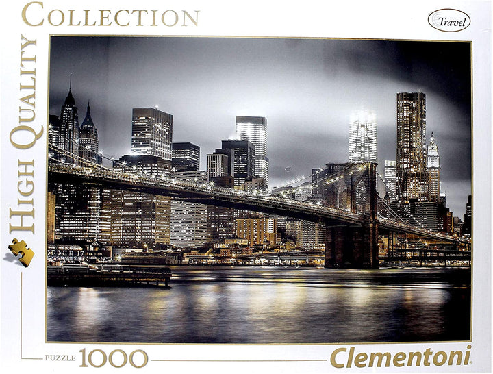 Clementoni – 39366 – Sammlung – Skyline von New York – 1000 Teile