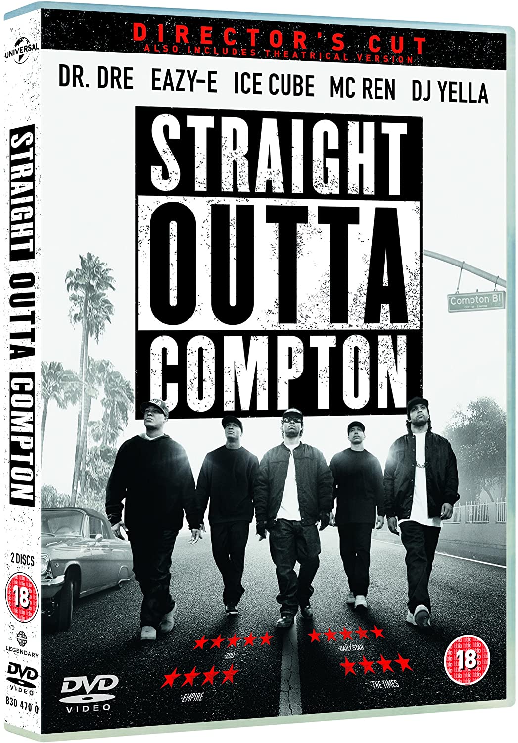 Straight Outta Compton - Drama/Crime [DVD]