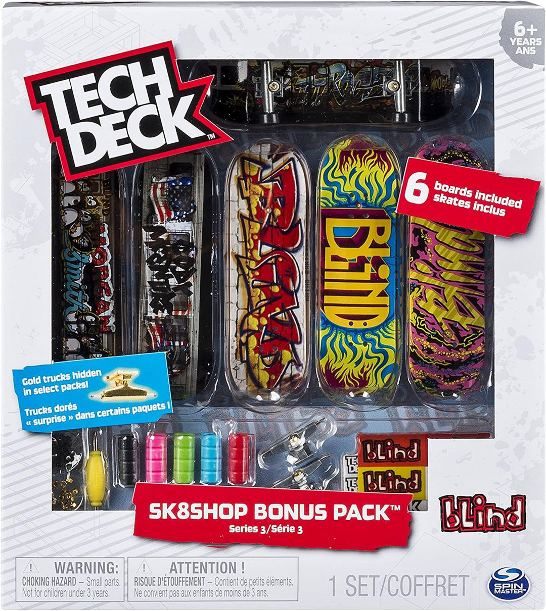 Tech Deck 6028845 Bonus SK8 Shop Playset Multi Colour - Yachew